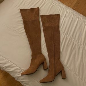 Free People x Jeffrey Campbell Over the Knee Boots